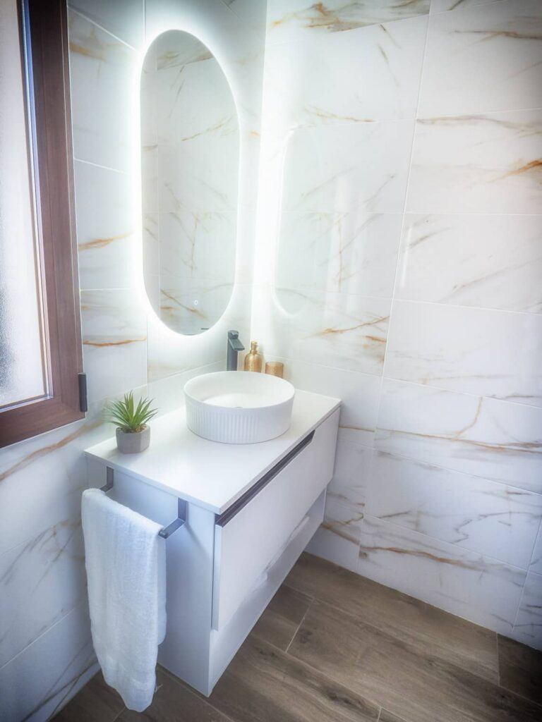 baño suite La Casina de Navalcán