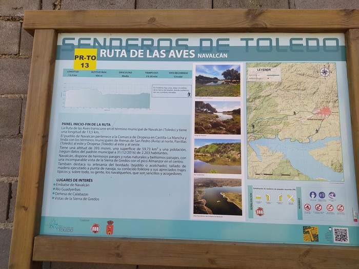 senderismo Navalcán